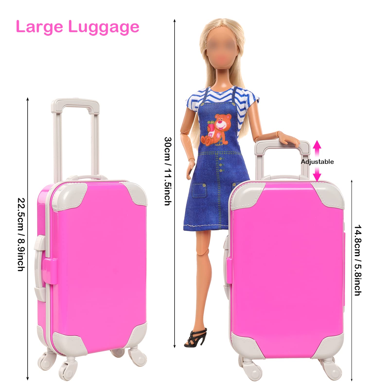 BARWA 30 Pcs 11.5 lnch Travel  - Travel Accessories With Kids ulasan dan harga