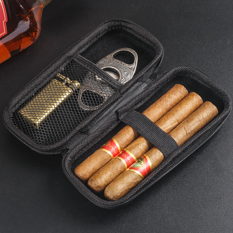1pc Portable Cigar Travel Case - Travel Accessories And Bags ulasan dan harga
