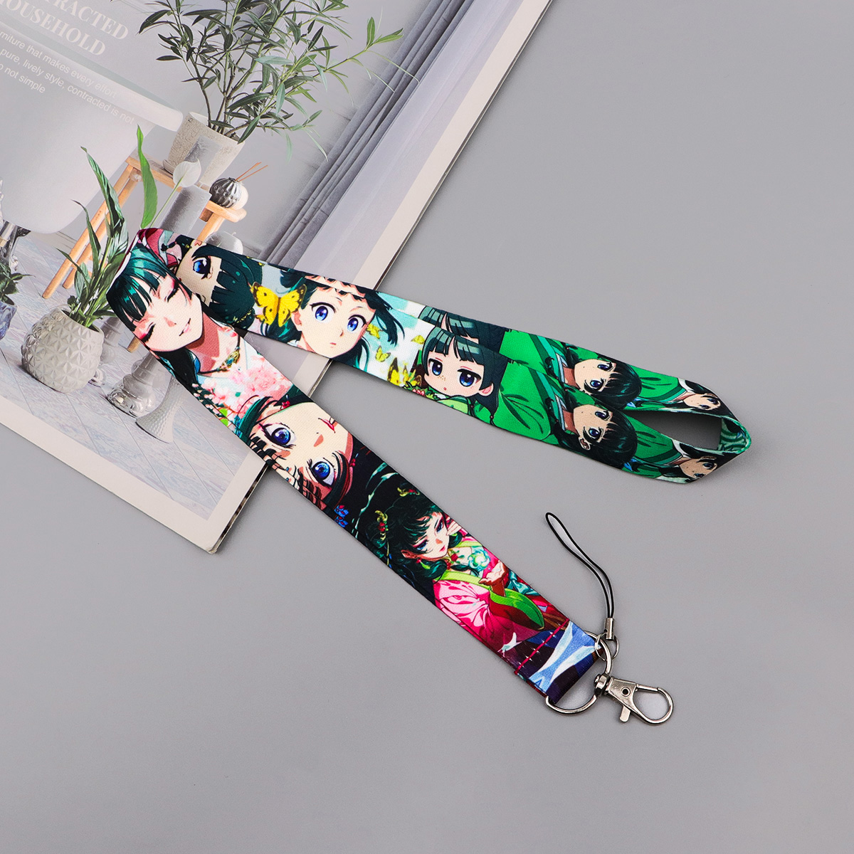 Cute Anime Girl Lanyard Neck S - Travel Accessories Men ulasan dan harga