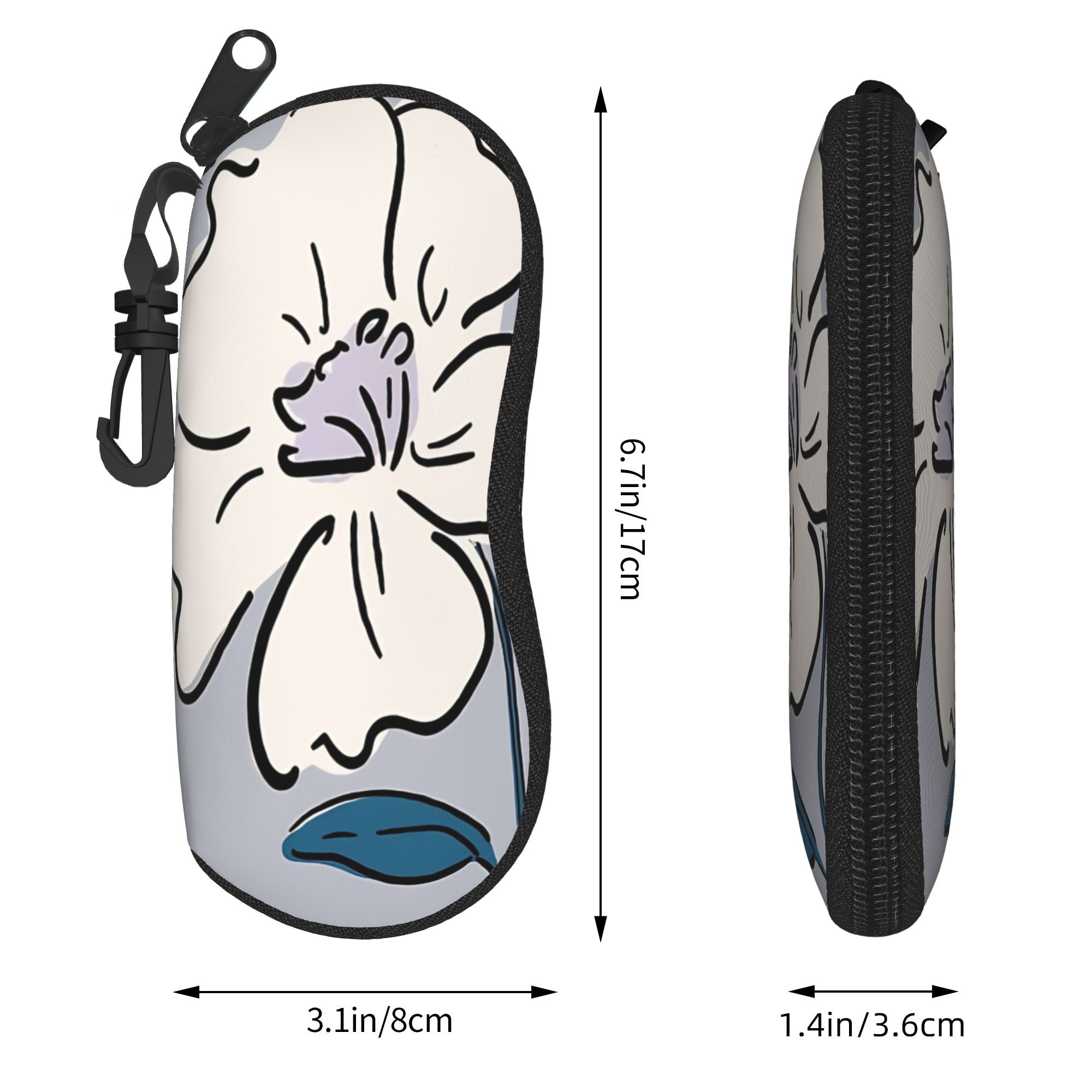 Flower Market  Glasses Case Co - Travel Accessories Market ulasan dan harga