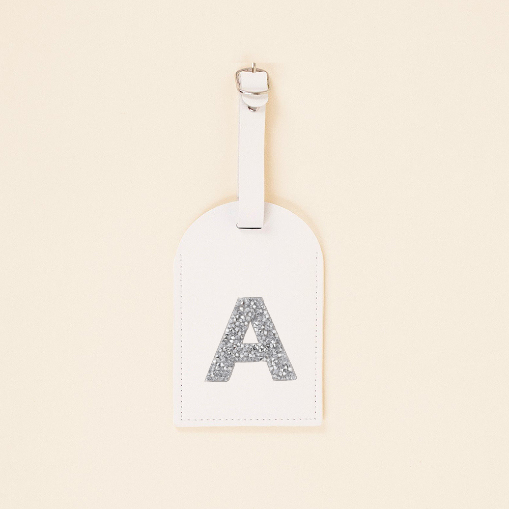 A-Z Rhinestone Monogram Leathe - Travel Accessories International ulasan dan harga