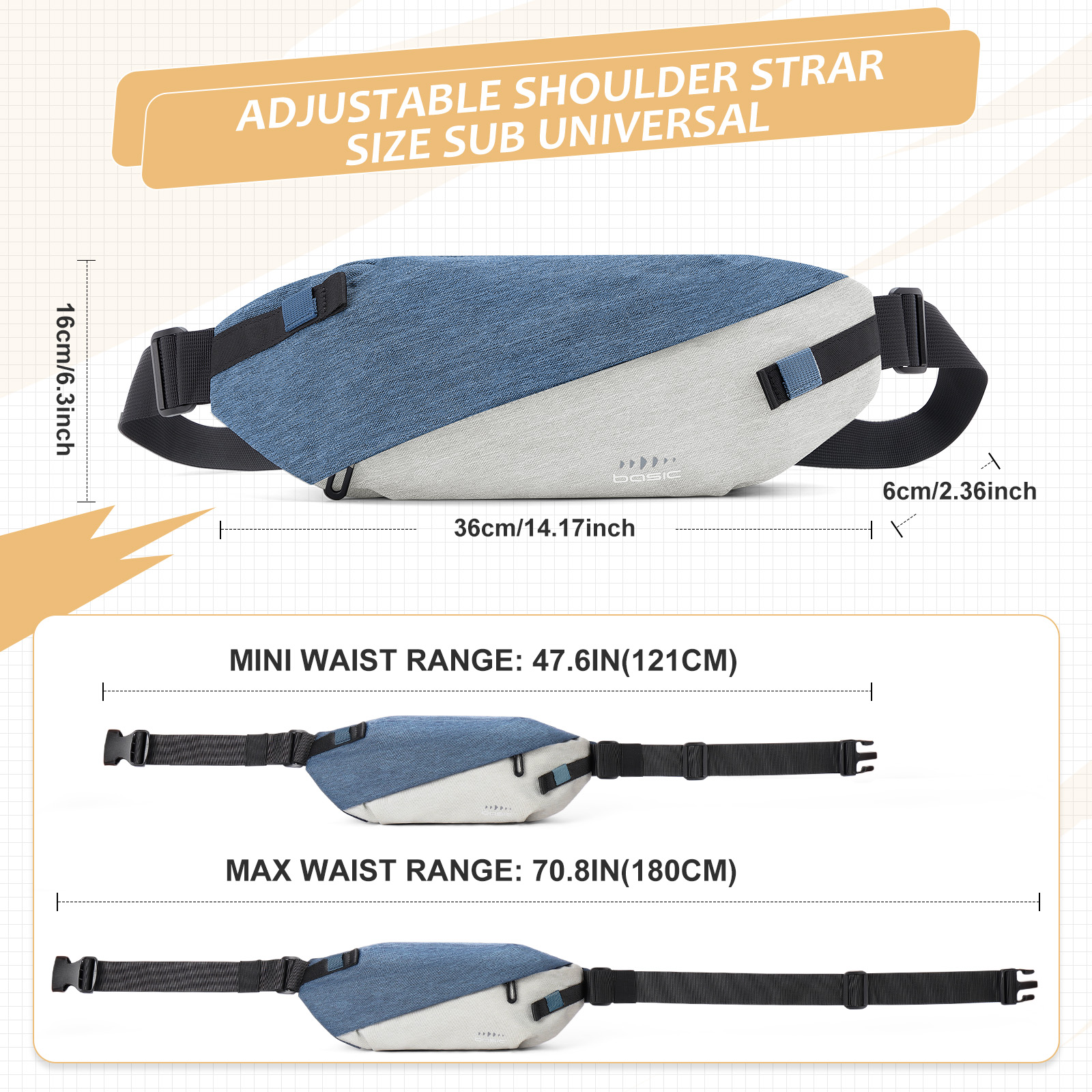 Fashionable Trendy Crossbody B - Travel Accessories Men ulasan dan harga