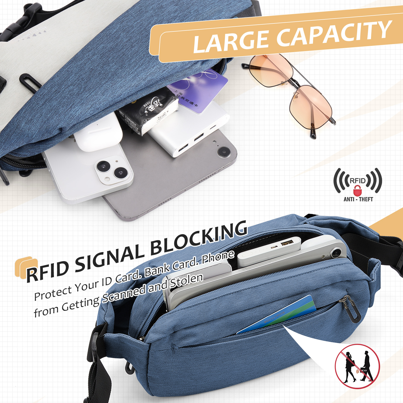 Fashionable Trendy Crossbody B - Travel Accessories Men ulasan dan harga
