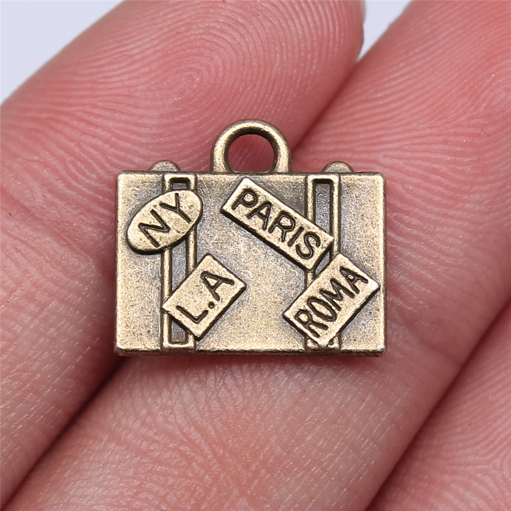 WYSIWYG 5pcs 15x16mm Charms Tr - Travel Accessories New York ulasan dan harga