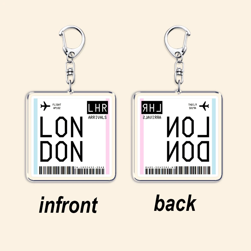 Travel Plane Ticket Boarding P - Travel Accessories New York ulasan dan harga