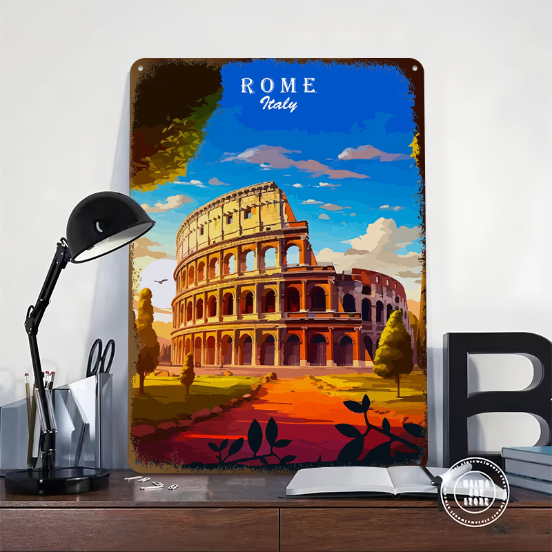 Rome Italy Colosseum Travel Ar - Travel Accessories Rome ulasan dan harga