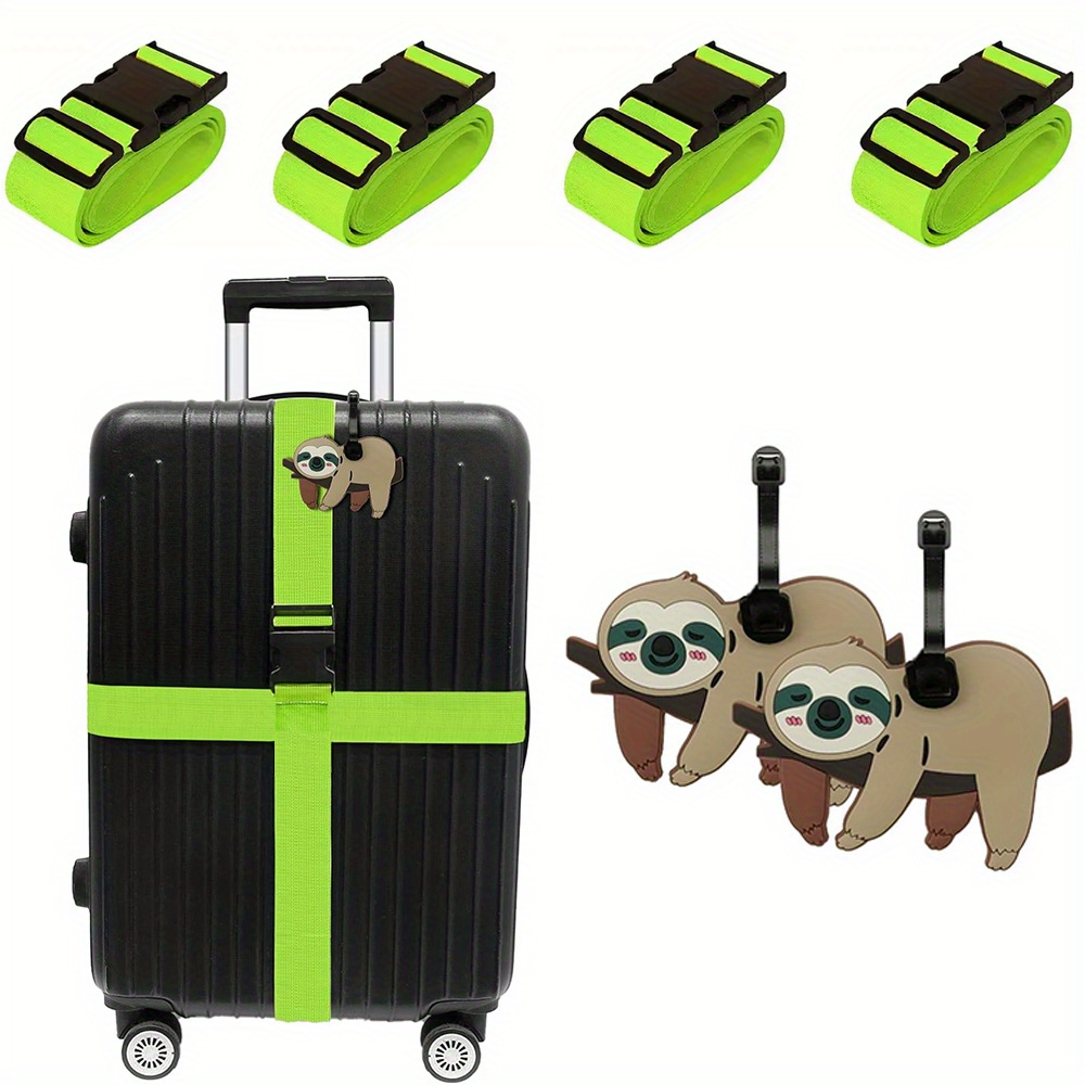 6 Pack Luggage Straps Luggage  - Travel Accessories In Bulk ulasan dan harga