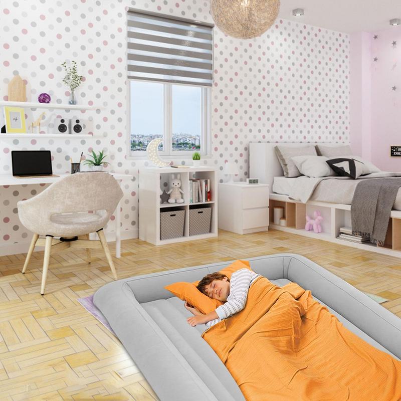 Baby Inflatable Travel Bed Air - Travel Accessories With Kids ulasan dan harga
