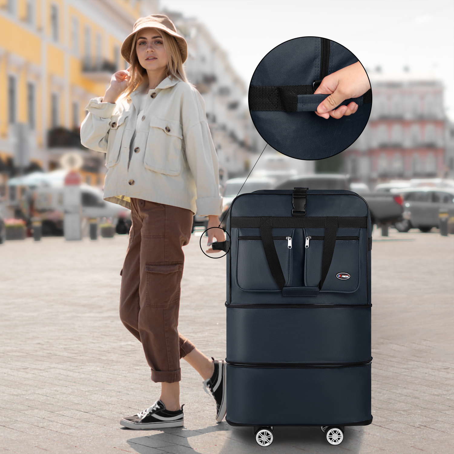 30/36/40 Inch Foldable Expanda - Travel Accessories New York ulasan dan harga